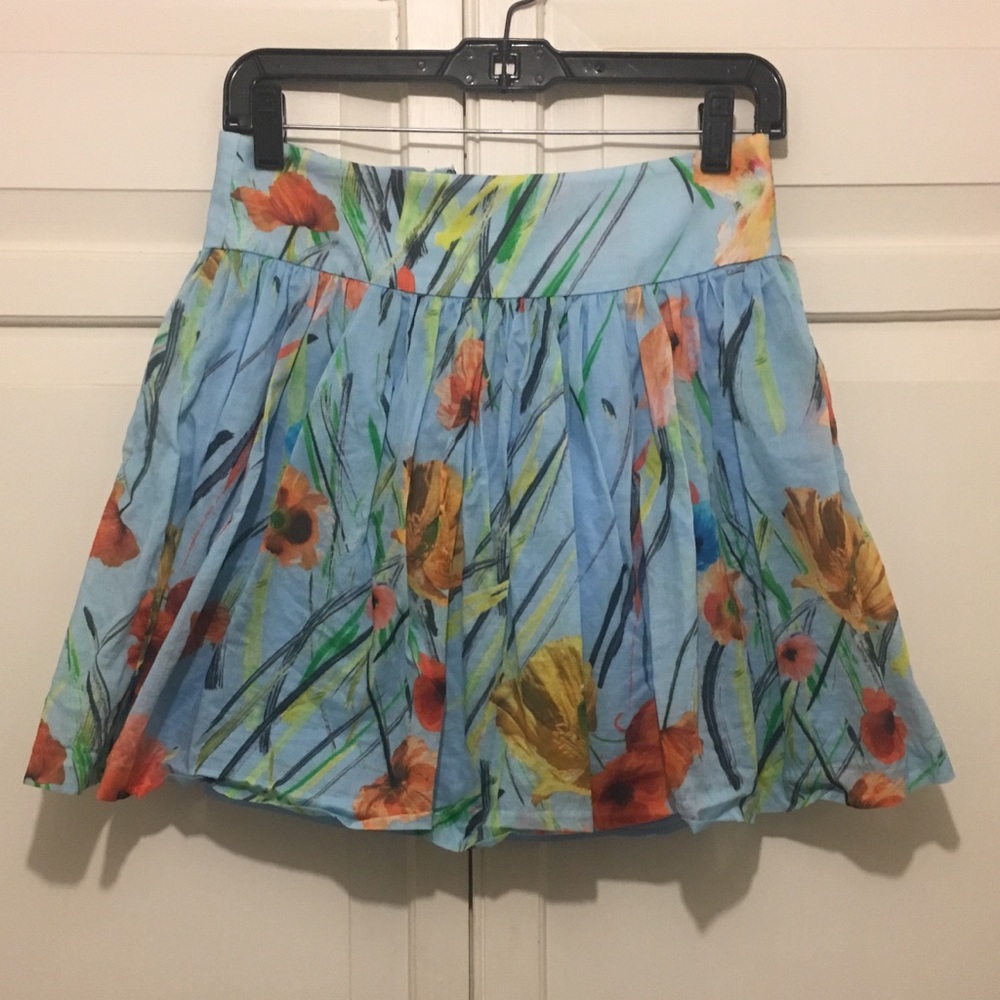 Alice & Olivia Flower Skirt